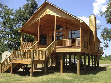 small homes built on stilts